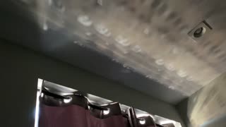 Camera Obscura Effect Reflects Outside World onto Ceiling