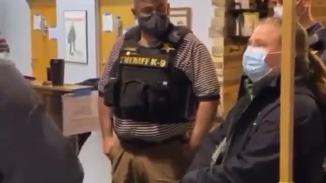 WATCH: The state tries to shut down his business but he's not having it.