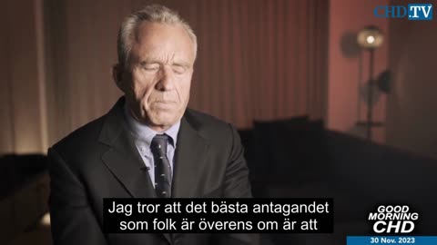 Robert F Kennedy JR; ”Så vaccin är faktiskt en del av offensiva biovapen."