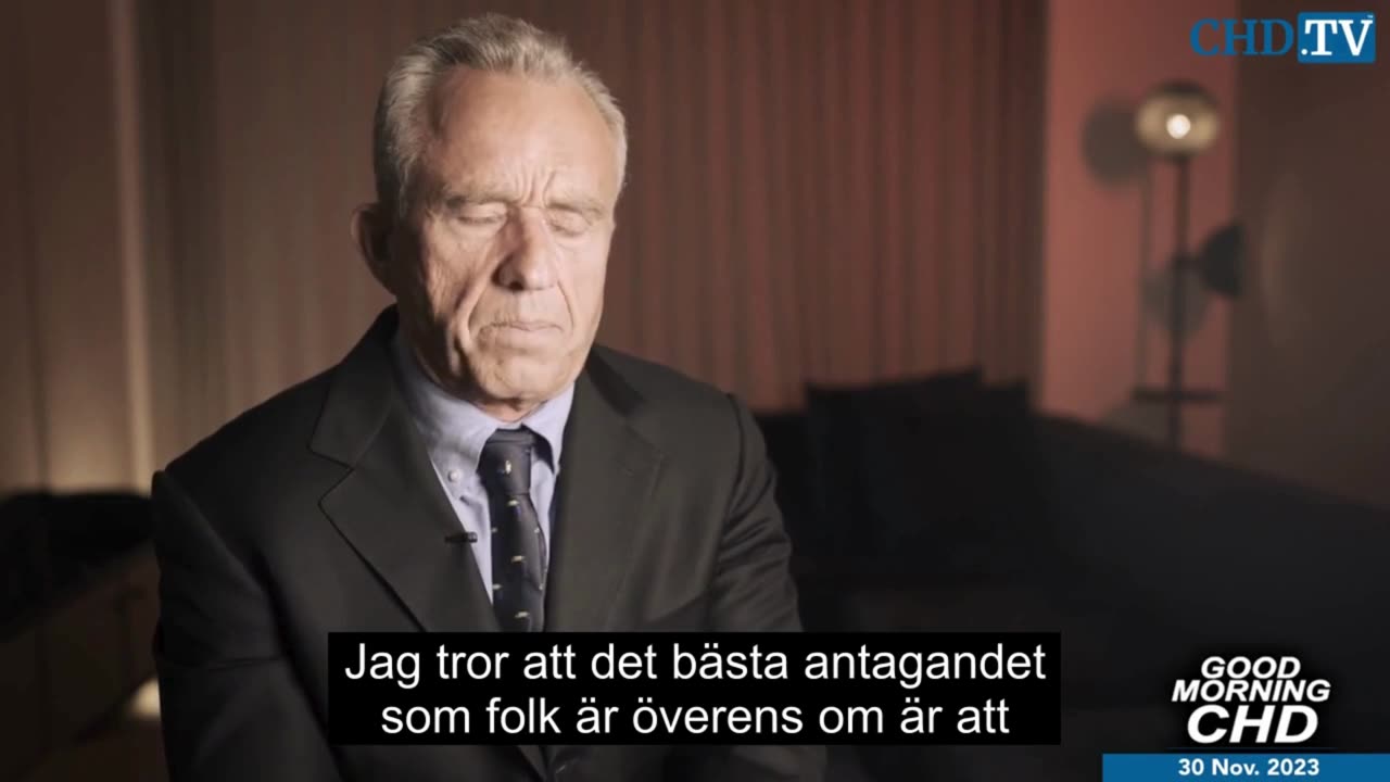 Robert F Kennedy JR; ”Så vaccin är faktiskt en del av offensiva biovapen."