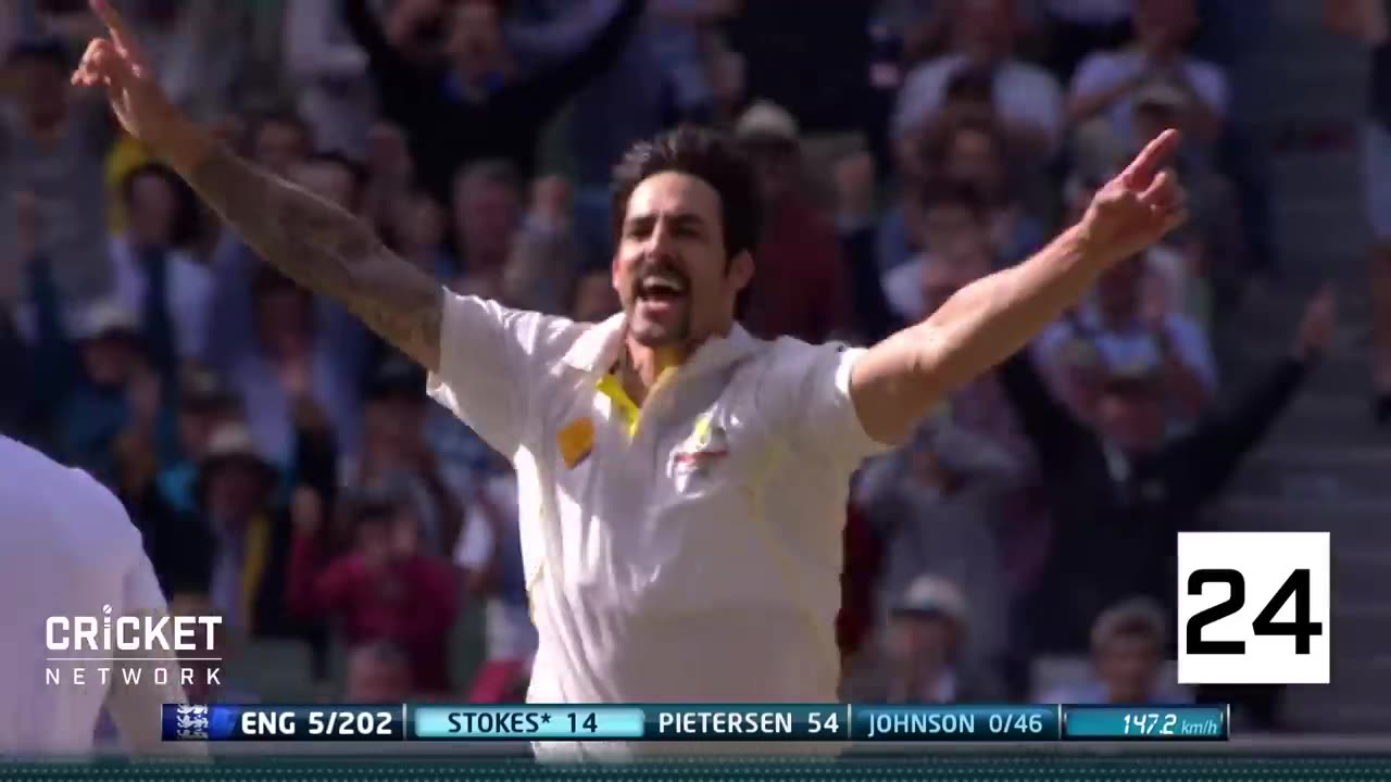 Mitchel Johnson at its best