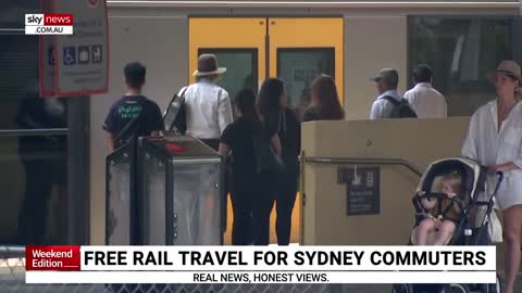 Sydney train commuters to receive free travel next week