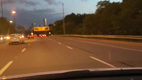 Advertising for the vaccine on the highway