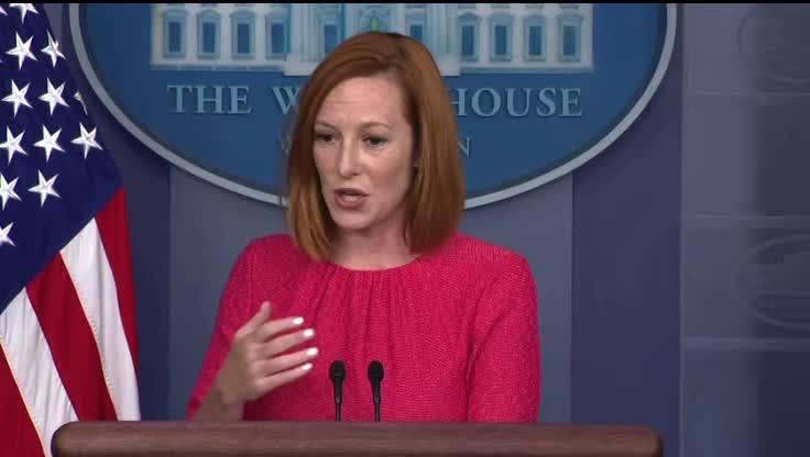 Jen Psaki ADMITS White House is trying to call Nicki Minaj