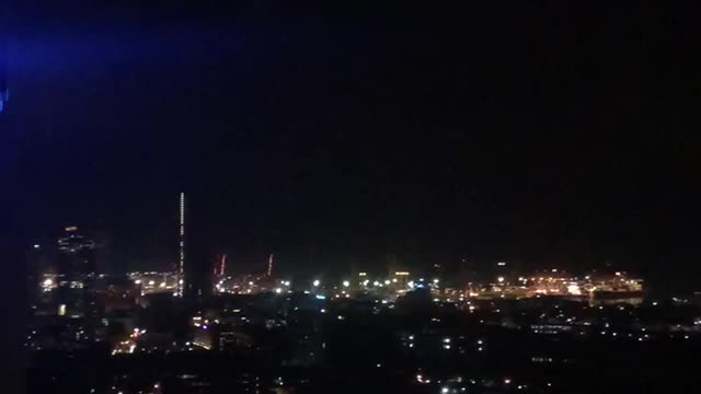 Colombo City in the middle of the Night