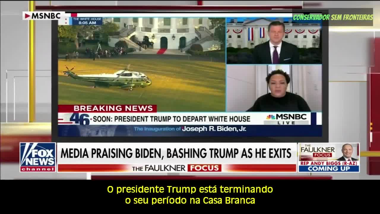 Trump maltratado até o final