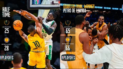 Petro De Luanda vs AS Douanes First Round - Basketball Africa League