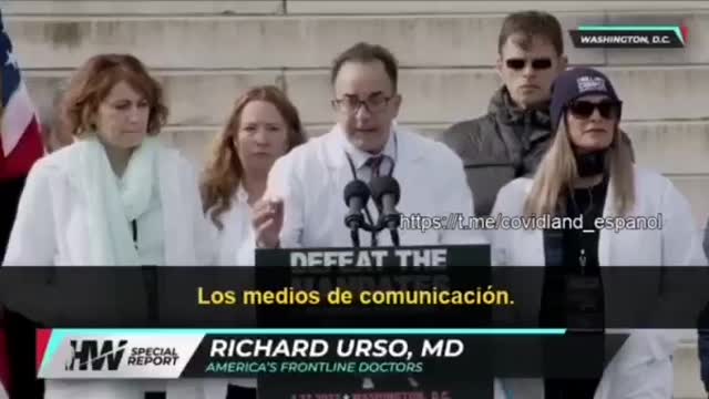 DISCURSO DE MÉDICO FRENTE A CORTE DE USA A FAVOR DE LA HUMANIDAD.