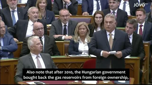 Orbán answers opposition questions in the Hungarian parliament. 2022.09.26.