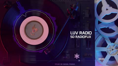 Turntable Music Visualizer LUV Radio 5D Radioflix promo