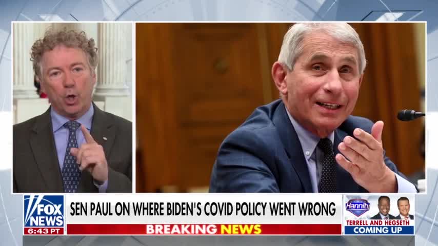 Sen Rand Paul: Fauci Is Against Everything That America Stands For