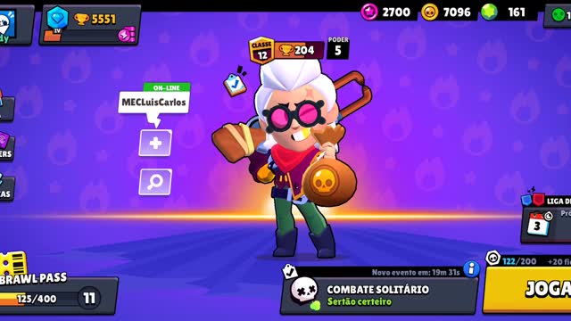 Brawl stars #9 gameplay jogando com belle