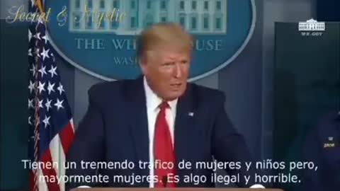 TRUMP ON HUMAN TRAFFICKING
