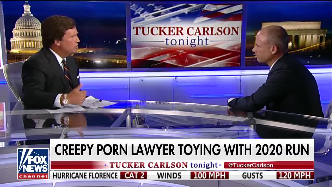 Tucker and Avenatti trade blows in explosive interview