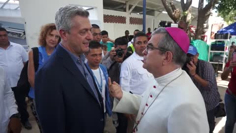 Visita a Cúcuta por la emergencia de migrantes venezolanos