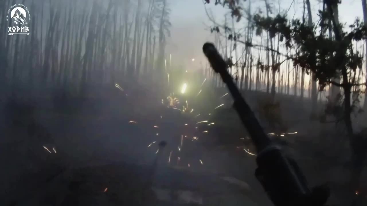 💪😎 An attack on Russian positions in the Serebryanskyi Forest with the