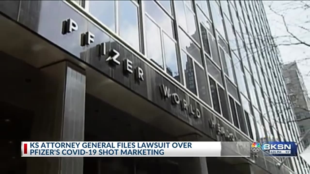 BREAKING: The State Of Kansas Is Suing Pfizer For Alleged…