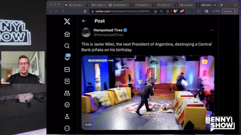 Benny Johnson - Donald Trump Was Just Elected President -- in Argentina