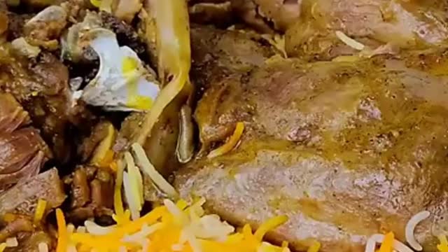 Arab Recipes Camel Meat & Rice | Khaleeji | Camel Meat