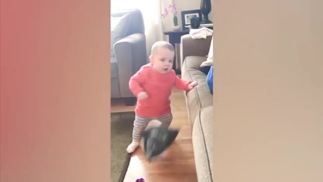 😂 Try Not to Laugh with Funny Baby Video