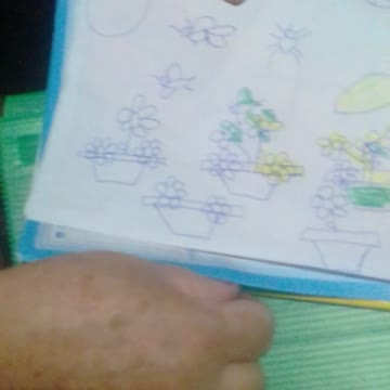 pintando flores nas telas pt6