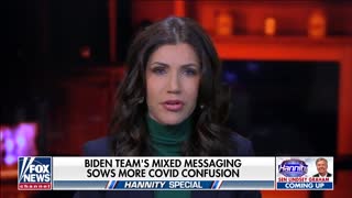 Gov. Noem urges Biden to 'back off' and let states handle COVID