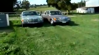 1977 Mercedes 450SE Shakedown run