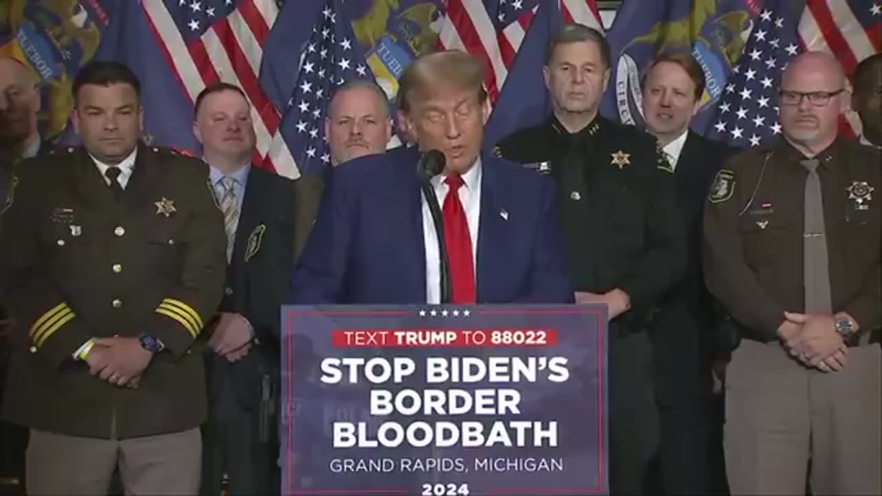 President Trump: "Under Crooked Joe Biden, EVERY state is now a border state.