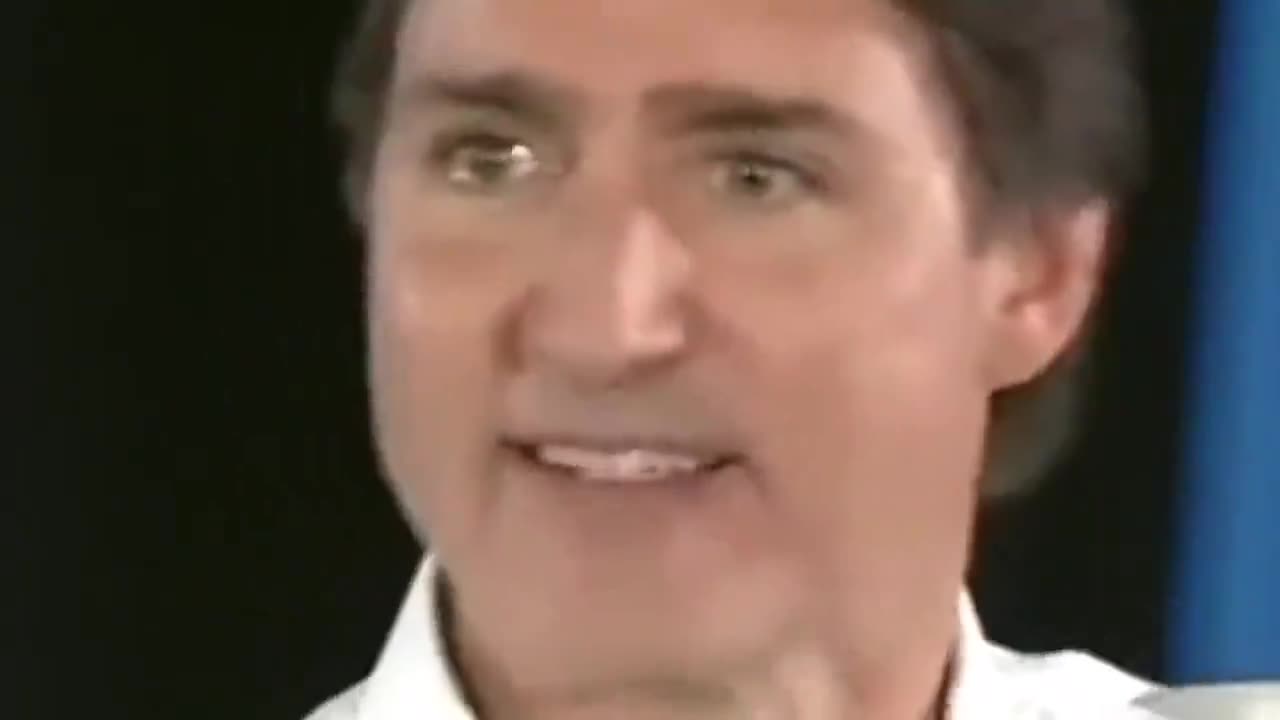 What a tough little globalist sock puppet Trudeau is saying Ukraine has to win this war!