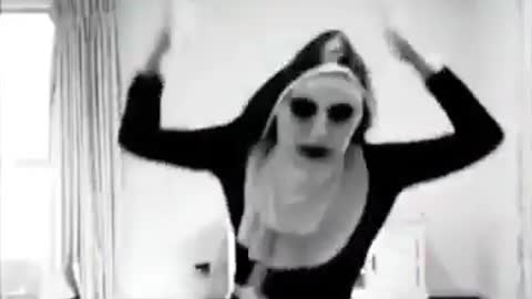 Sometimes the Nun needs a dance brake