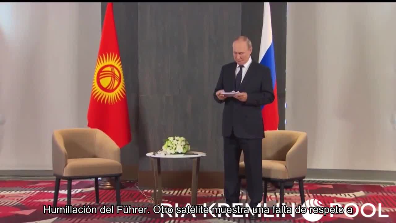 Humillación del Führer. Otro satélite demuestra desdén por Putin.