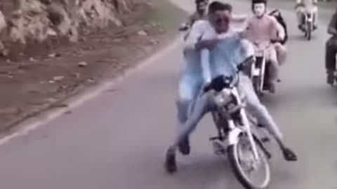 funny video bike riding