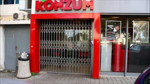 Zatvoren Konzum u Šibeniku