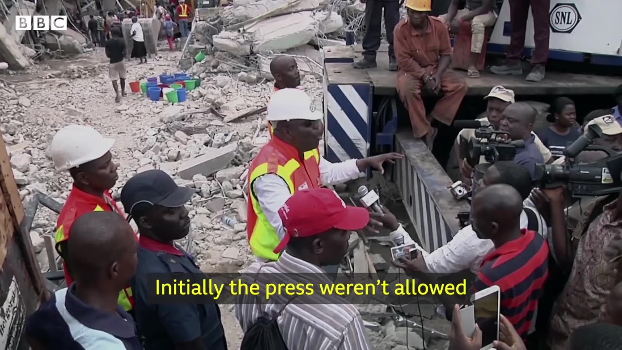 TB Joshua: How the pastor covered up fatal Lagos building collapse | BBC News