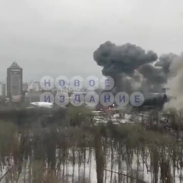 Missile strikes on the TV tower in the middle of Kyiv