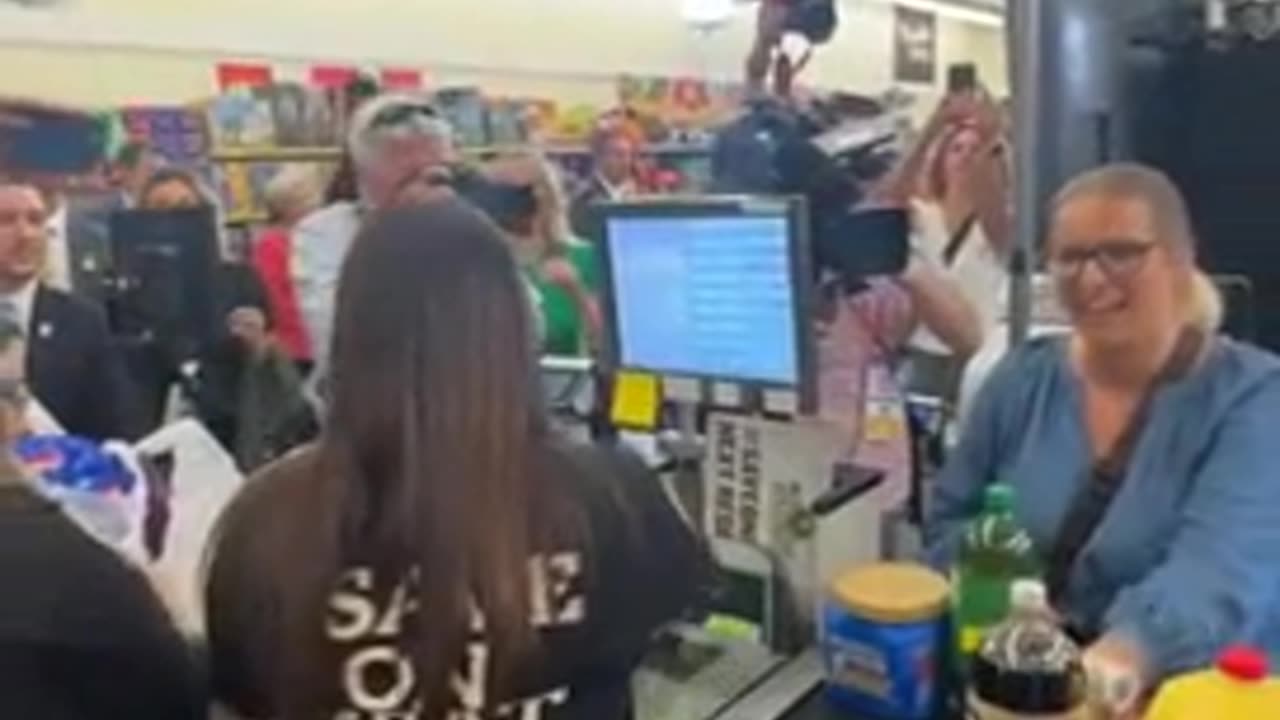 NICE: Trump Surprises Mom Of Three With Amazing Gift At Grocery Store