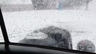 Just having fun in the snow