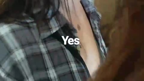 Girl in white repeatedly saying i love you to friends