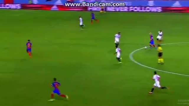 Munir El Haddadi Goal - Sevilla vs Barcelona 0-2