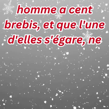 "La brebis perdue : La recherche de chaque âme précieuse" Matthieu 18:12#short #youtube #ytshorts