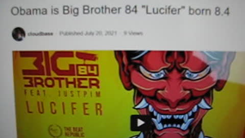 Obama's Avatar. Big Brother 84. Album: Lucifer.