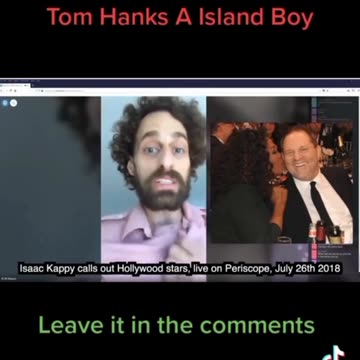 Isaac Kappy Exposes Tom Hanks
