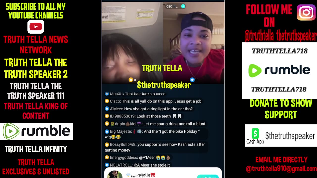 DOLLBABY KASH BEGGING FOR GET HIGH MONEY ARGUES WITH BLACKHEART OVER $20 SHE SCAMMED
