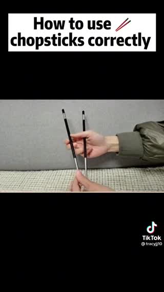Teach you how to use chopsticks