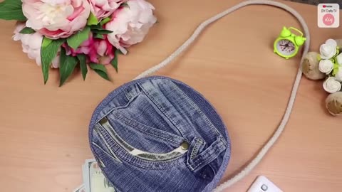 3 DIY JEANS BAG ~OLD JEANS RECYCLE CRAFT IDEAS Step By Step Tutorials Handmade Part 0