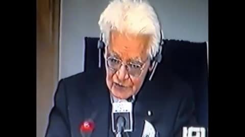 Parlamento Europeo, 28 Gennaio 1998. Il Prof. Luigi Di Bella è di una chiarezza disarmante.