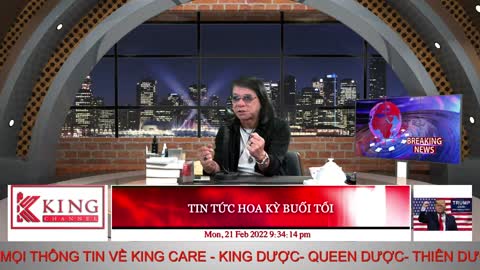 TIN TỨC HOA KỲ BUỔI TỐI - 02/21/2022 - The KING Channel