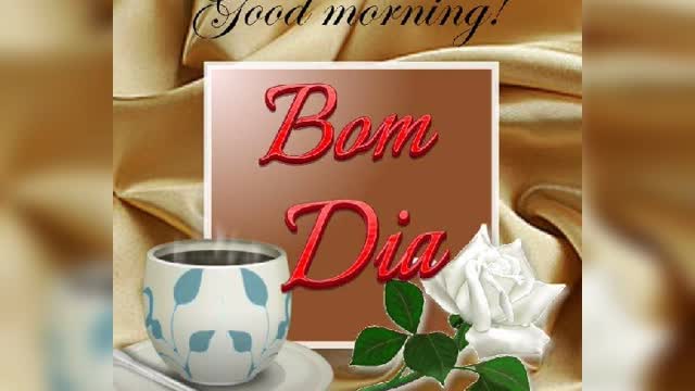 Bom dia / good morning