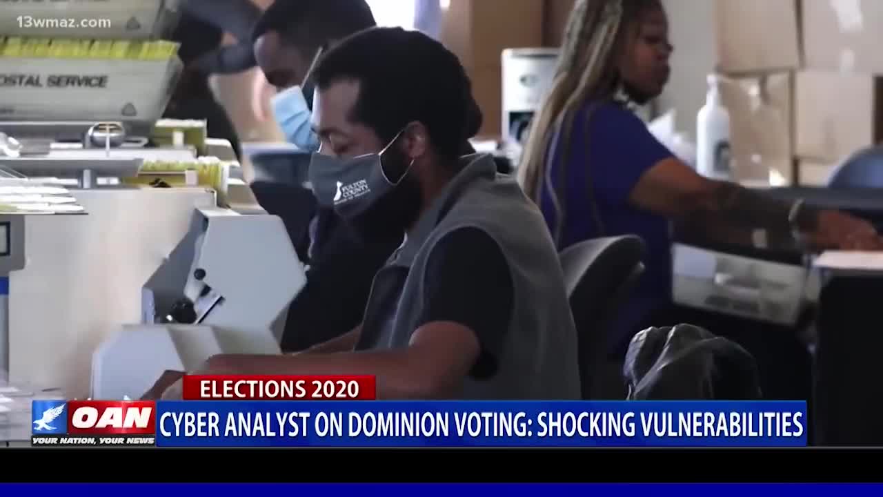 Voter Frauds: Cyber Analyst on Dominion Voting System Switched Trump Votes to Biden Nov 2020