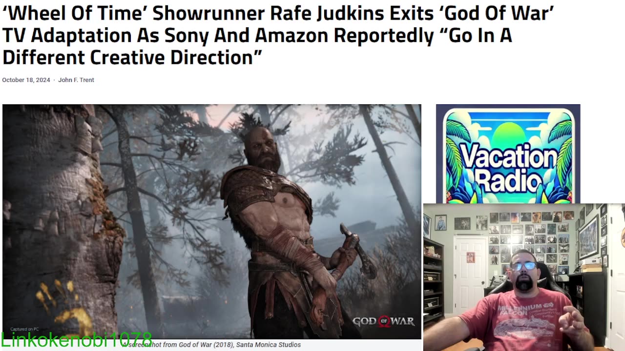 Rafe Judkins showrunner of Wheel Of Time Exits God Of War Live Action Show